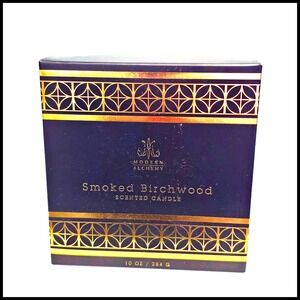 Modern Alchemy Smoked Birchwood Scented Candle‎ 10 oz Luxury Home Fragrance